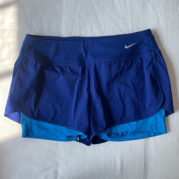 Nike Shorts Womens Nike Run Shorts Dry Fit With Built In Shorts